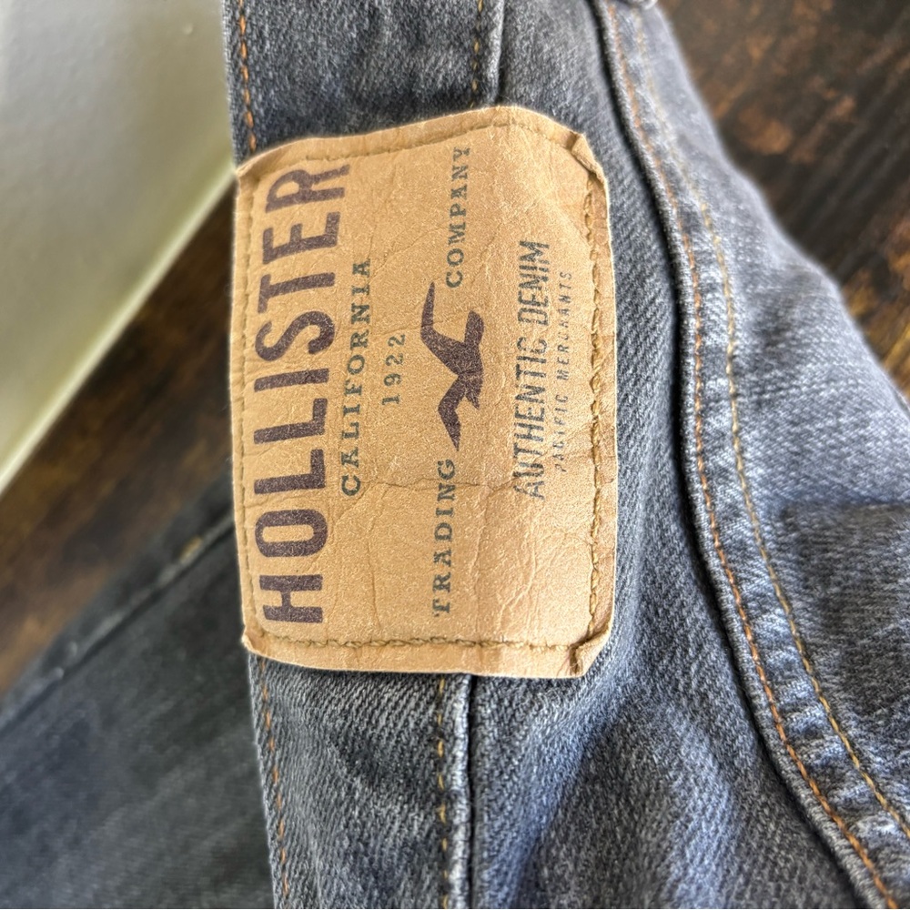 Gray Denim Women's Pants - Picture 4 of 5